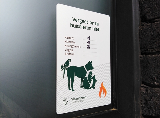 Huisdiersticker Huisdiersticker